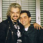 With his cousin russian pop king Philipp Kirkorov