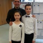 With Daria and Maximilian , winners of Jugend musiziert