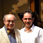 With his longtime teacher and friend Prof. Alberto Portugheis
